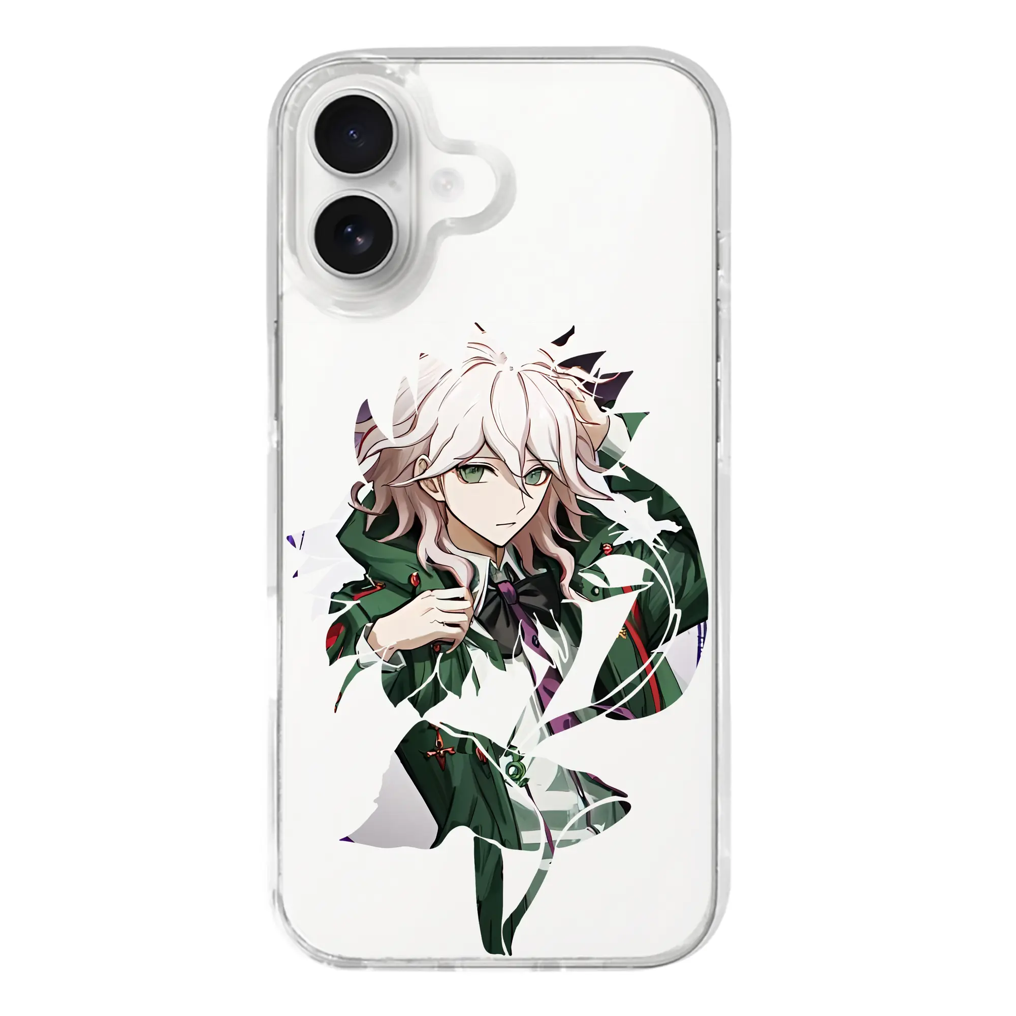 ダンガンロンパ グッズ,狛枝凪斗 - iPhone 17シリーズ 透明スマホケース – 薄型・耐衝撃・精密フィット保護カバー